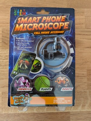 STEM Smart Phone Microscope by Discover with Dr. Cool