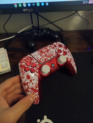 HexGaming Ultimate With FlashShot & Rubber Grips For PS5- Paint splatter