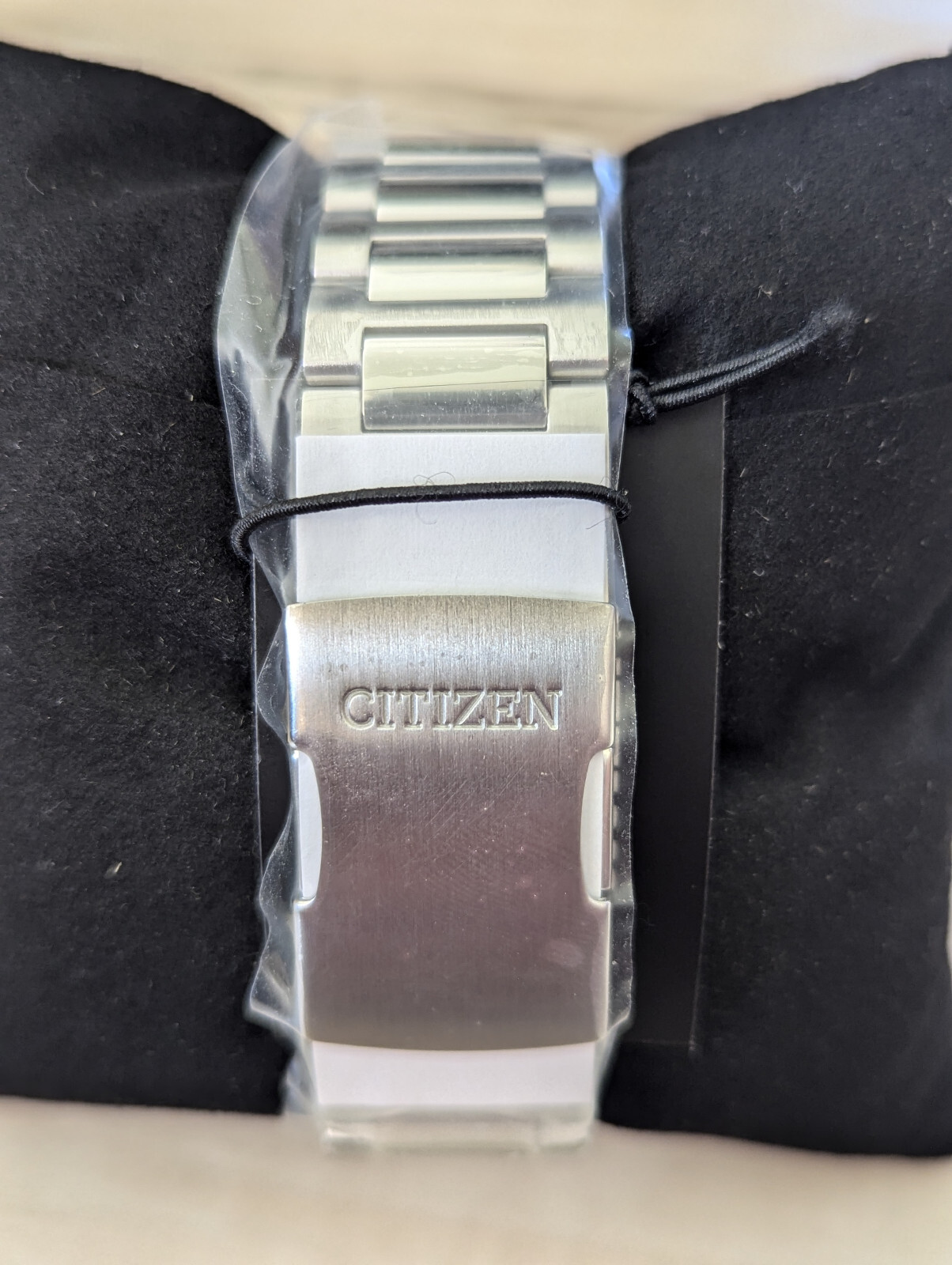 Pre-owned Citizen Automatic Sapphire Crystal Blue Dial Sports Watch Nh7530-52m