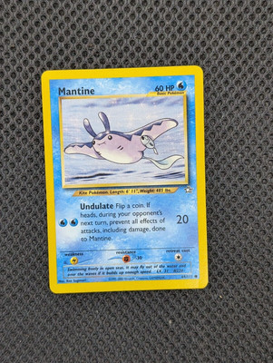 Mantine - 64/111 Neo Genesis Unlimited Common Pokemon
