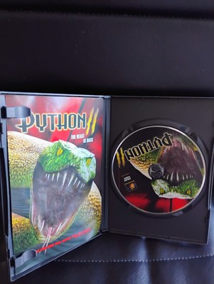 Python II Beast is Back DVD Billy Zabka Dana Ashbrook Blockbuster Case OOP 