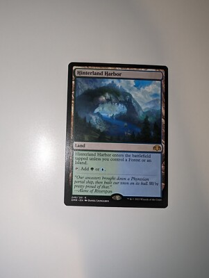MTG - Hinterland Harbor - Dominaria Remastered NM/M Condition
