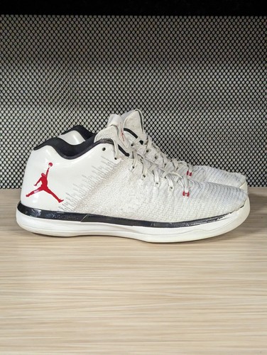 Nike Air Jordan XXXI 31 Low Chicago Bulls White Sz 12 Shoes