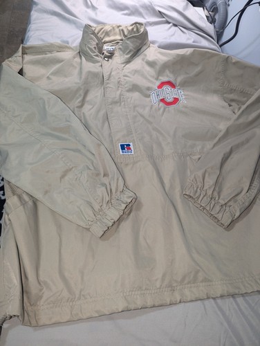 Vintage Ohio State Football Russell Athletic Pullover Jacket