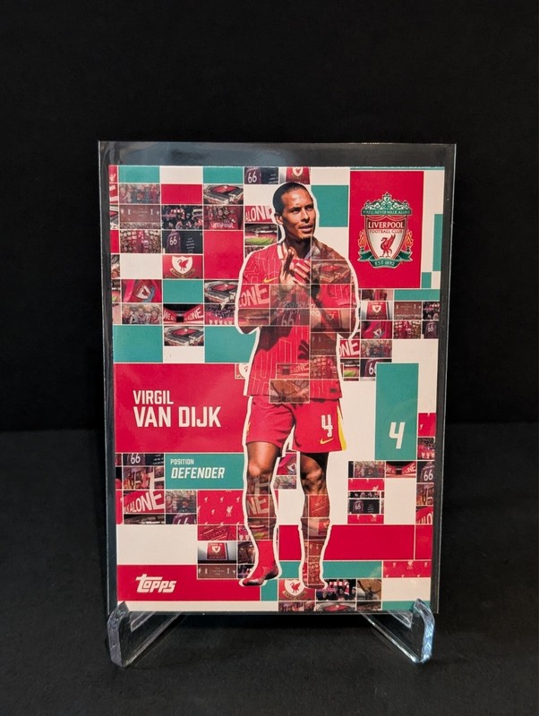 Topps Liverpool Team Set 24/25 - Anfield All Stars - Virgil Van Dijk