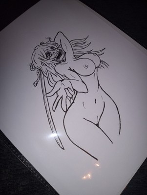 Pin-up Samurai