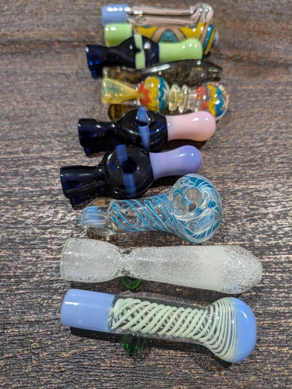 10 New Glass Smoking Pipes Special