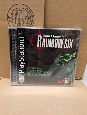Tom Clancy's Rainbow Six (Sony PlayStation 1, 1999) New -SEALED READ DESCRIPTION