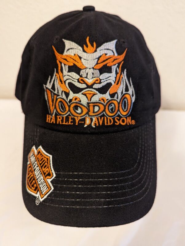 Harley Davidson Embroidered Voodoo New Orleans Louisiana Baseball Hat Cap