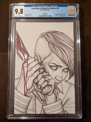 SOMETHING IS KILLING THE CHILDREN #16 FRISON 1:50 SKETCH CGC 9.8 1st APPEARANCE