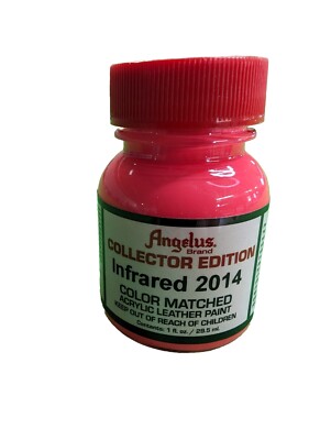 Angelus Brand Collector Edition INFRARED 2014 acrylic leather paint 1 oz. 