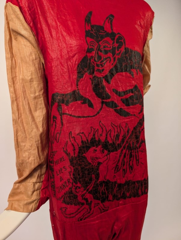 ビンテージ 40s ハロウィン　デビル 悪魔　Devil スカル　ホラー　レトロ ビンテージ 40s ハロウィン デビル 悪魔 Devil スカル ホラー レトロ