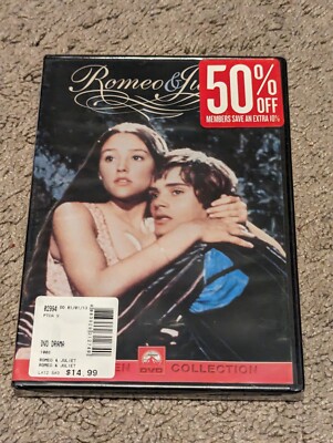 Romeo and Juliet (DVD, 2013) NEW & SEALED