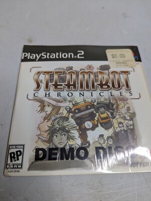 New Steambot Chronicles (Sony PlayStation 2, 2006) *DEMO DISC* Sealed NFR