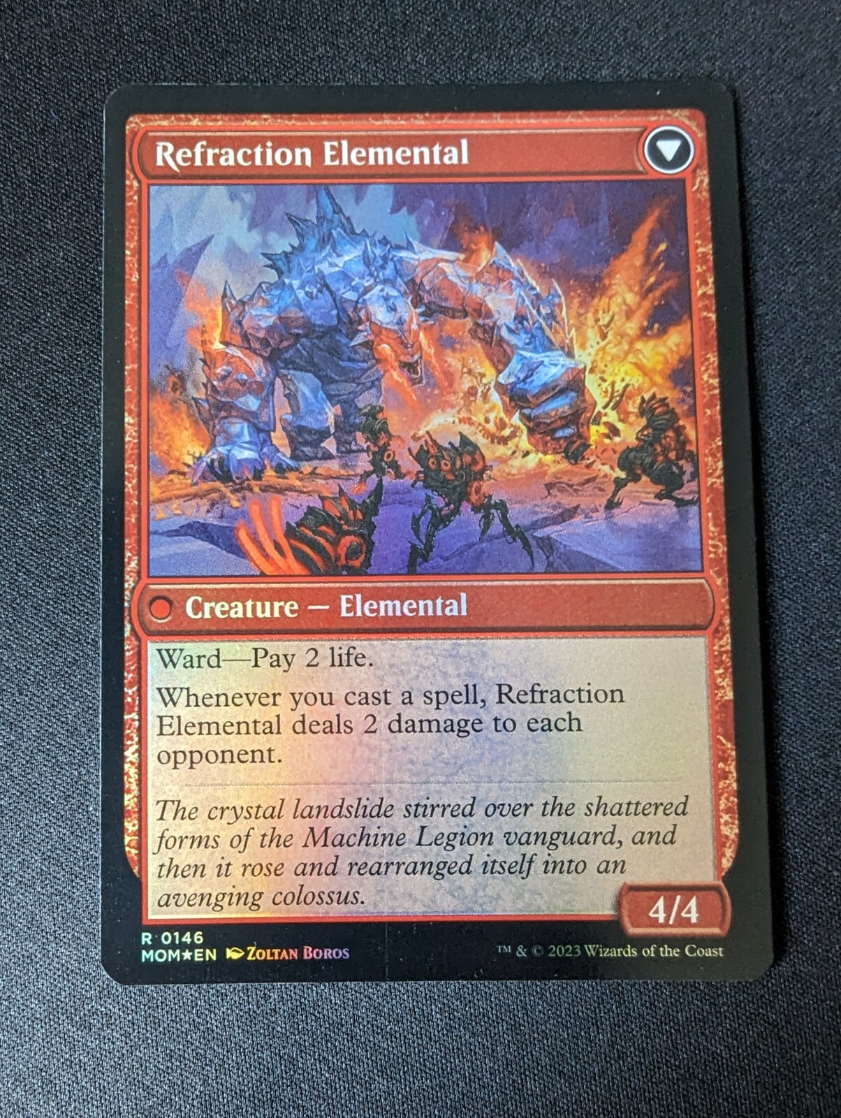 【MTG】撹乱する群れ Foil Devastating Onslaught (#361) (Showcase) | Edge of Eternities