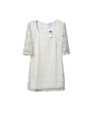 NEW M&Co Ivory Lace Dress Size 12