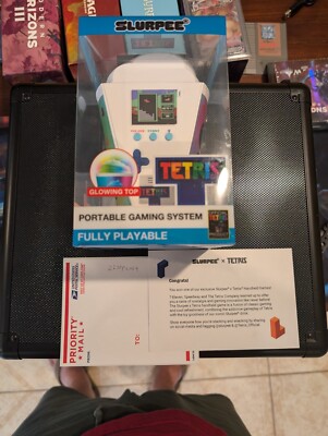 Slurpee x TETRIS Handheld Game Device 7-11 Exclusive Limited Edition