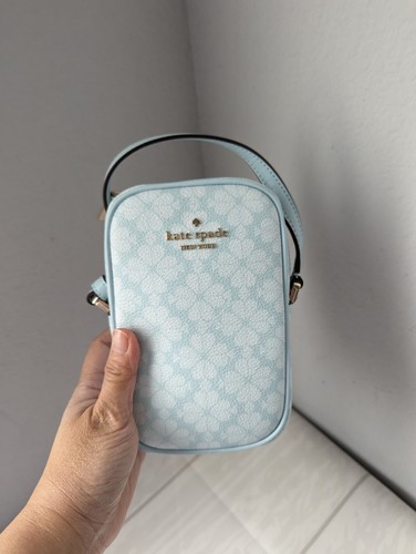 ショルダーバッグ・ポシェット Kate Spade Spade Flower North South Phone Crossbody KG490 KATE SPADE Spade Flower North South Zip Phone Crossbody