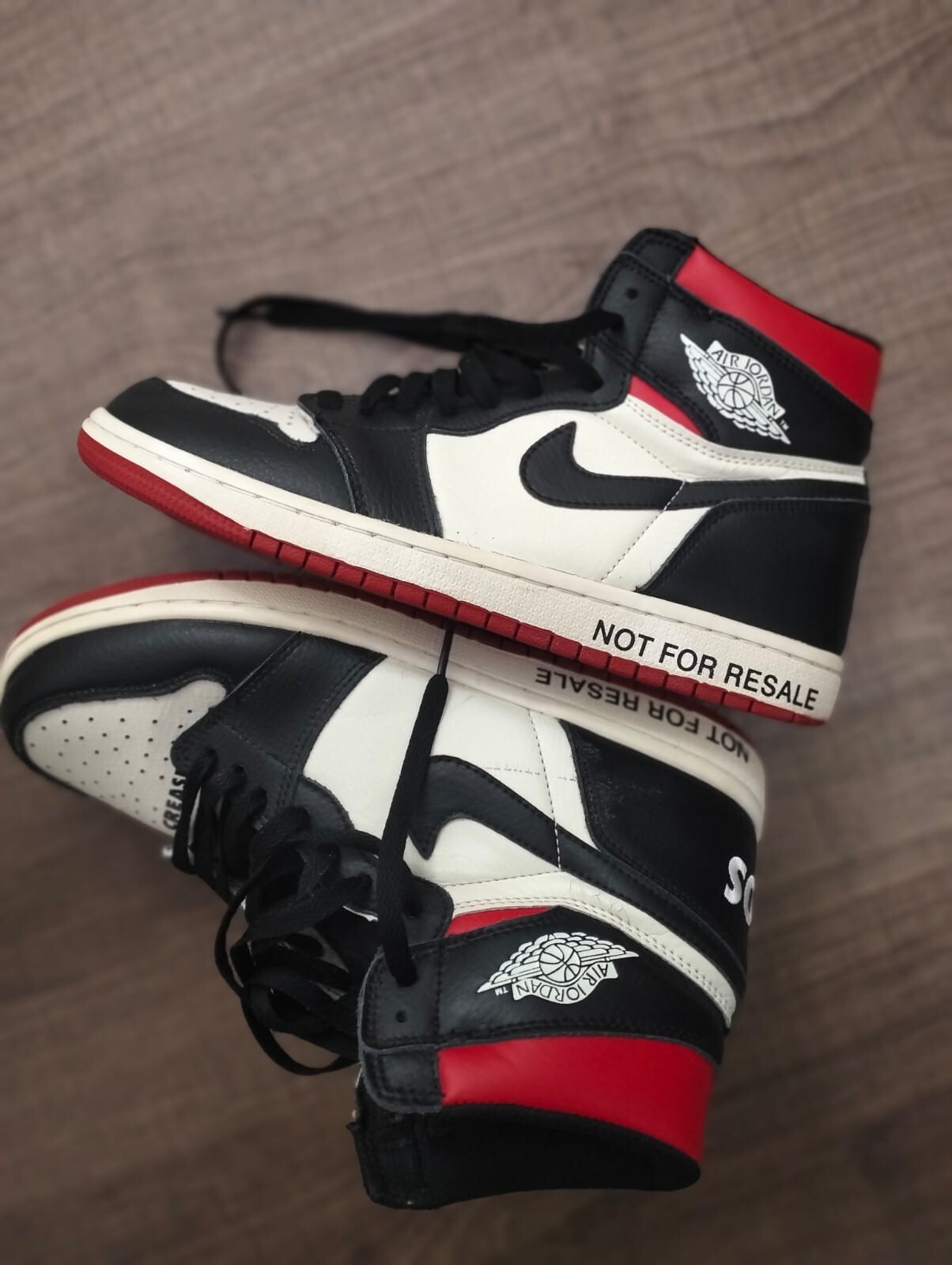Air Jordan 1 Retro High OG NRG Not For Resale Varsity Red