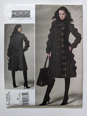 Vogue V1213 Koos Couture Coat Pattern New Unopened Uncut Sz. 14 16 18 20 RARE