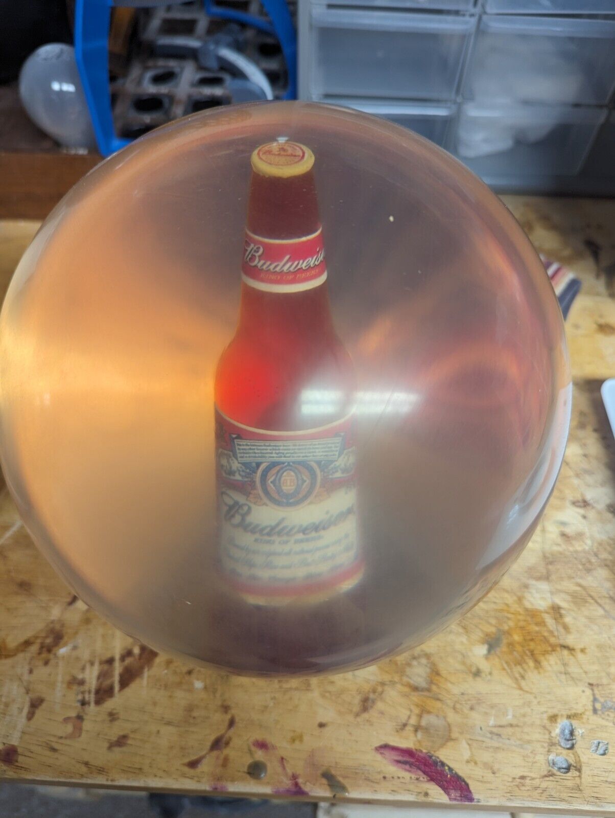14 lb clear spare bowling ball 14 lb clear spare bowling ball
