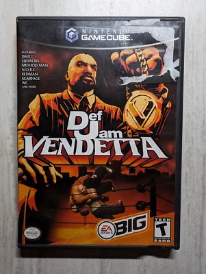 NO GAME Def Jam Vendetta Nintendo Gamecube Case