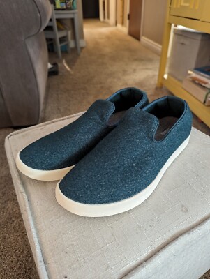Allbirds Wool Runners Shoes WL/M10 Mens Sz 10 Sneakers Blue Comfort New Wool