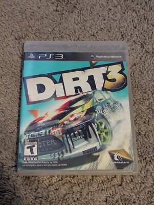 DIRT 3 PS3 (Sony PlayStation 3, 2011) TESTED WORKS - NO MANUAL