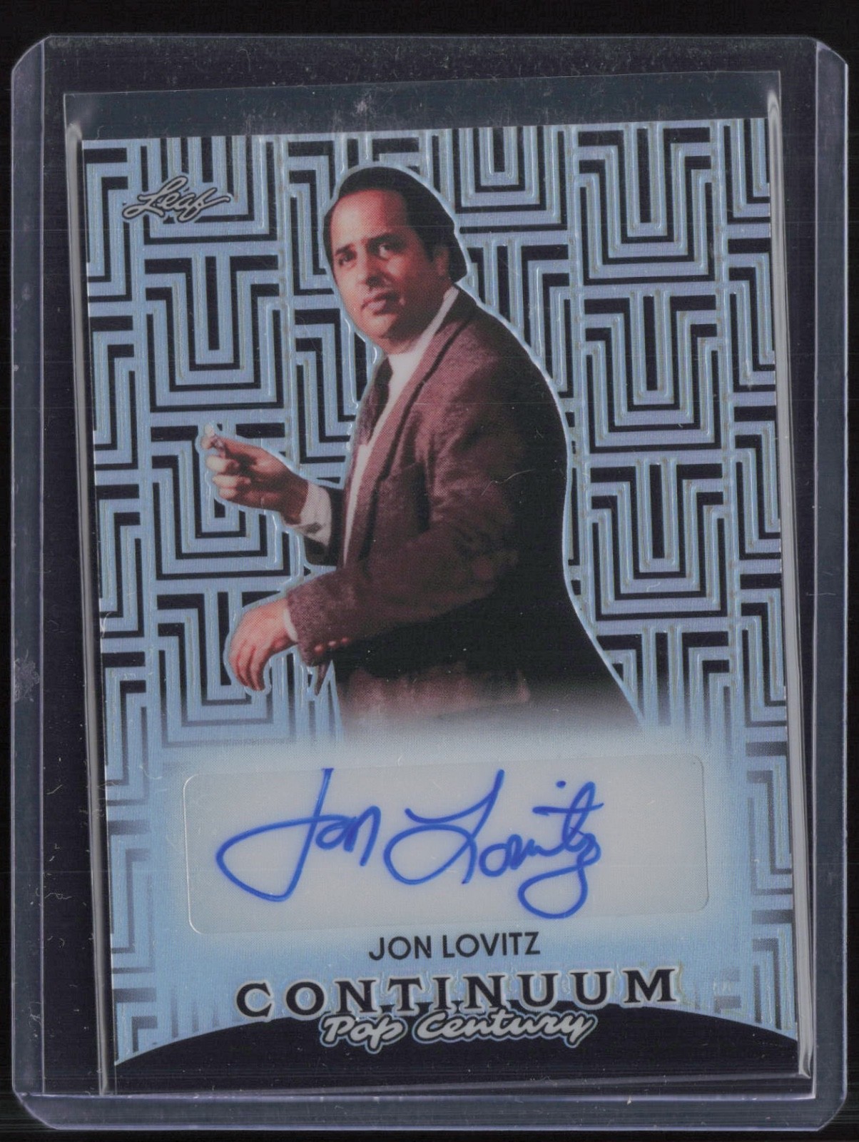 2023 Leaf Pop Century Continuum Black Jon Lovitz Auto Autograph 4/10