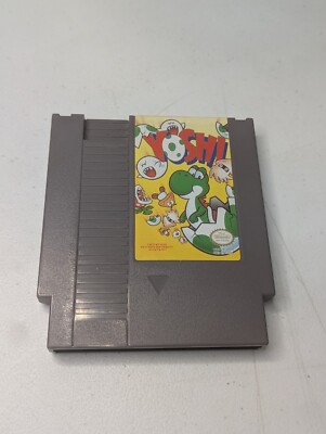 Yoshi (NES, 1992) Cleaned Tested Working
