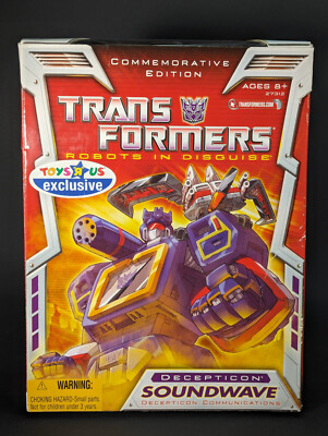 Transformers Commemorative Edition Soundwave SEALED G1 TRU Exclusive Classics