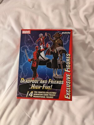 Heroclix Sdcc 2024 Dead Pool And Friends High Five Wizkids Comic Con Figures 
