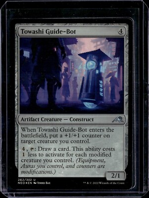 Towashi Guide-Bot - 262 - Foil - NEO - NM - MTG Magic the Gathering