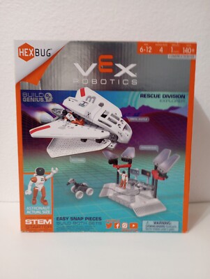 Hex Bug VEX Robotics Space Explorer Rescue Division STEM Construction Kit