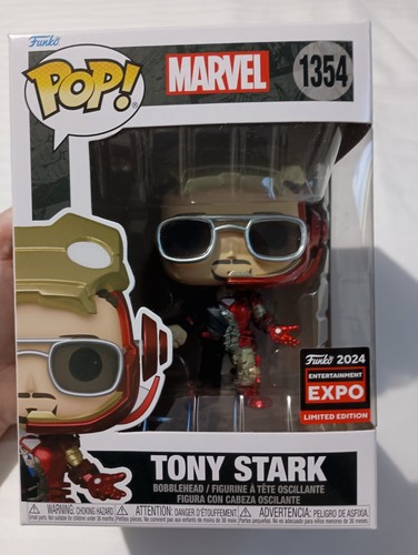 MARVEL - 限定 Funko POP トニー・スターク #449 Tシャツ セット Funko POP! Marvel Avengers: Endgame - Tony Stark #449 GITD