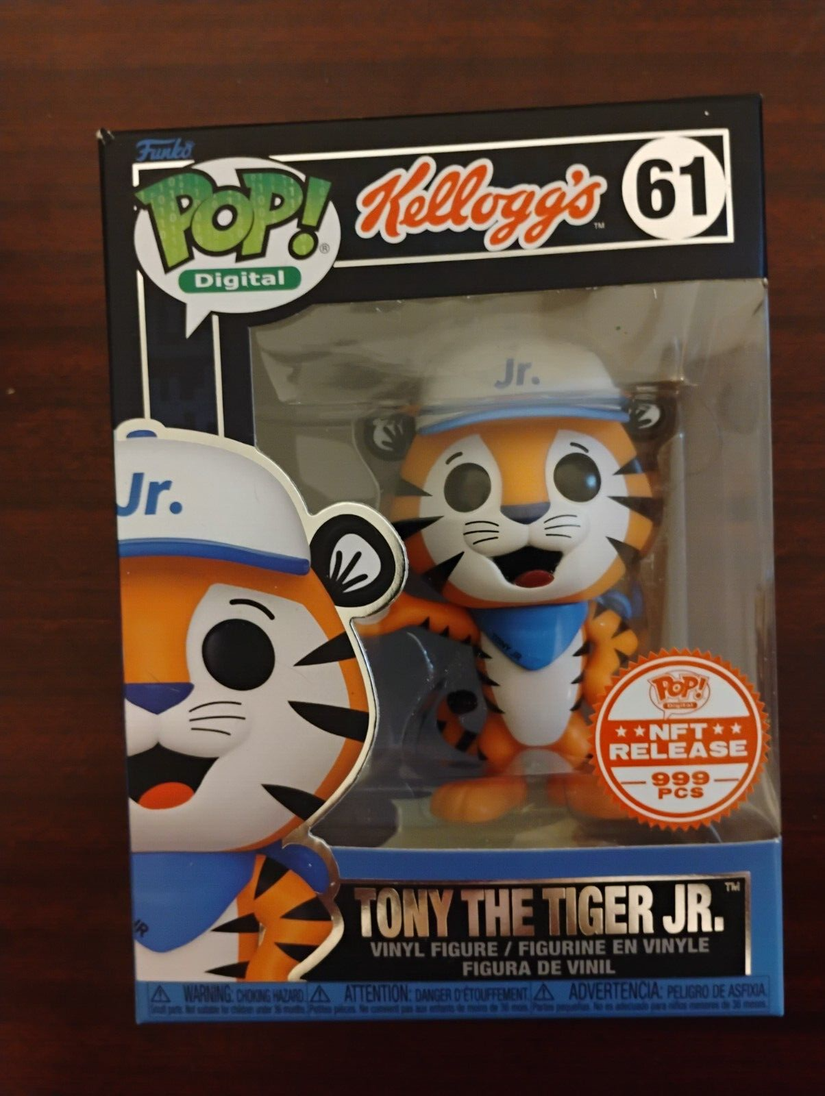 Tony the Tiger JR. Kellogg's 999 #61 Funko Pop Figure New
