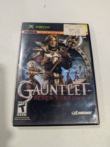 Gauntlet: Seven Sorrows Microsoft Xbox, 2005 CIB Complete w