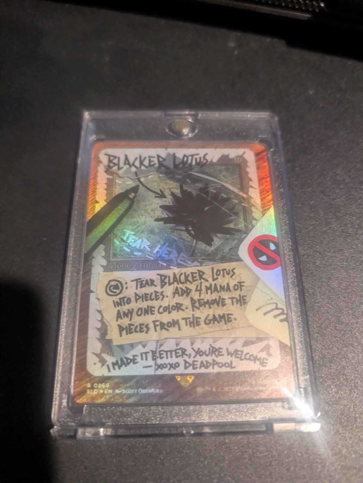 MTG Blacker Lotus foil　シークレットレイヤー Blacker Lotus (Rainbow Foil) Secret Lair Drop Foil | eBay