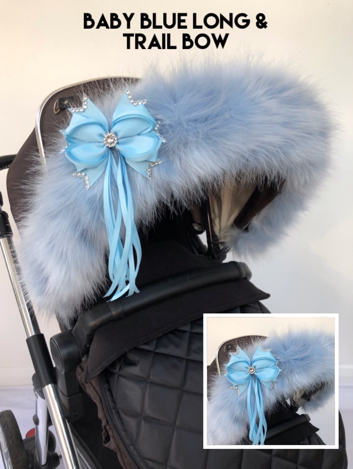 fur hood for mothercare pram