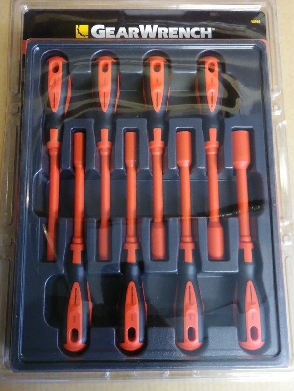 GearWrench 82901 8 Piece SAE Insulated Nut Driver Set 99575829017 eBay