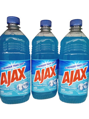 3 pack Ajax Multi purpose Cleaner, 16.9 oz. bottles