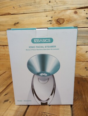 Nano Ionic Face Steamer for Home Facial Spa Moisture Humidifier Open Box