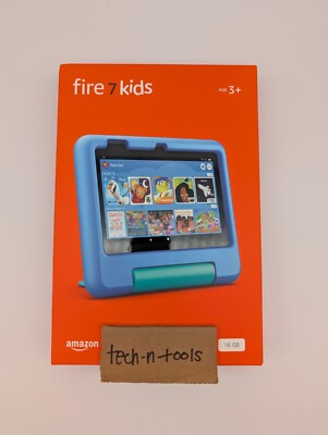 NEW & SEALED - Amazon FIRE 7'' Kids Edition 16GB BLUE Tablet w/ 7-IN. Display