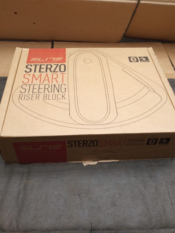 NEW OPEN BOX Elite Sterzo Smart Steering Riser Block Indoor Cycling Trainer NEW