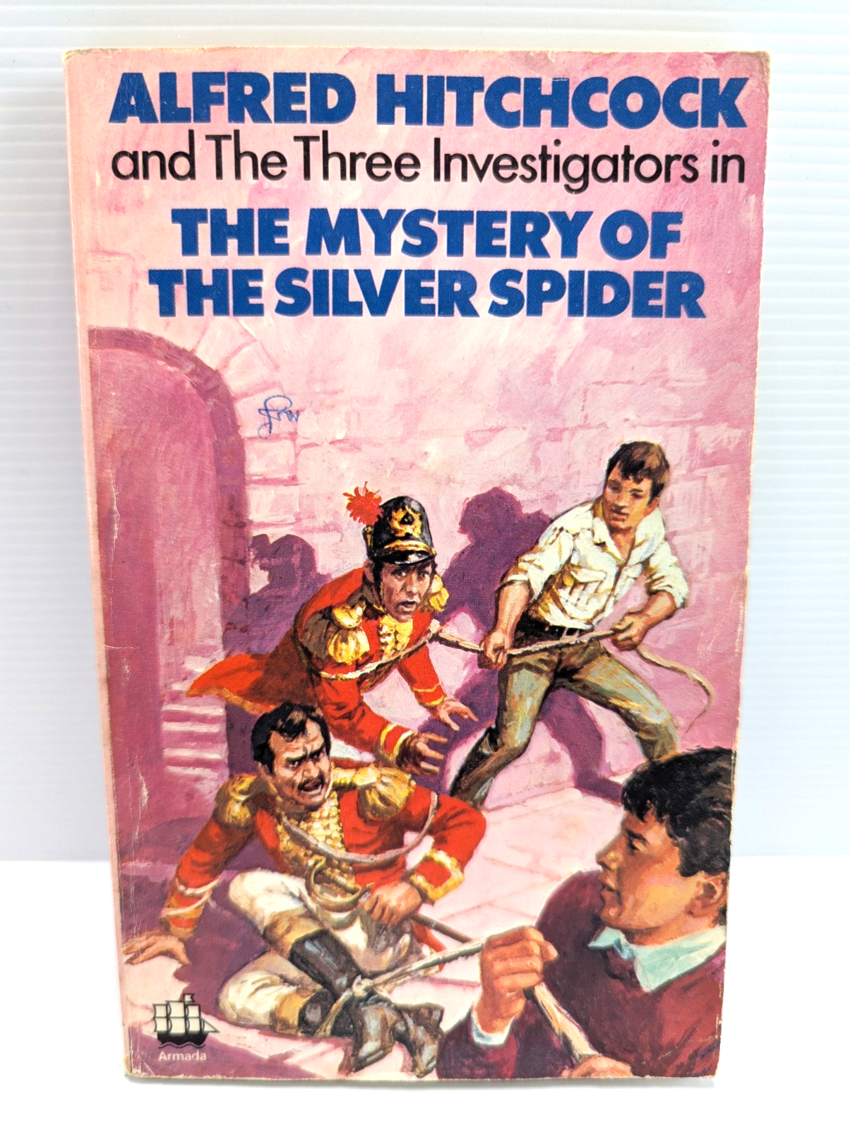 The Three Investigators In The Mystery Of The Silver Spider by Alfred Hitchcock