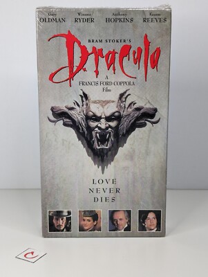 Bram Stokers Dracula (VHS) Brand New Sealed Keanu Reeves Winona Ryder