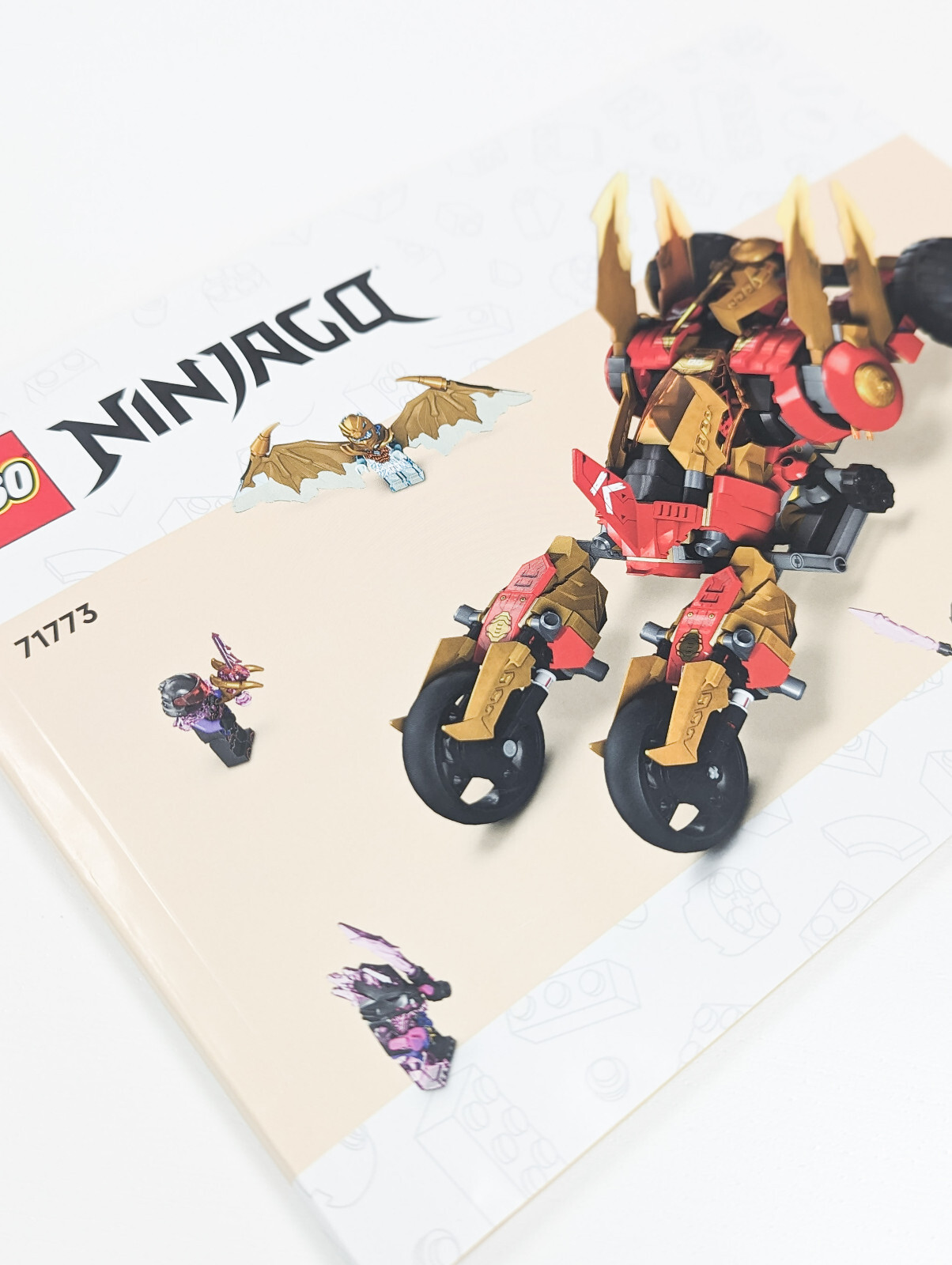 New LEGO 71773 Ninjago Kai's Gold City Fire Station