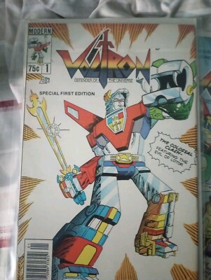 Modern Comics 1986 *VOLTRON #1 2 3 Limited Series Complete Set.