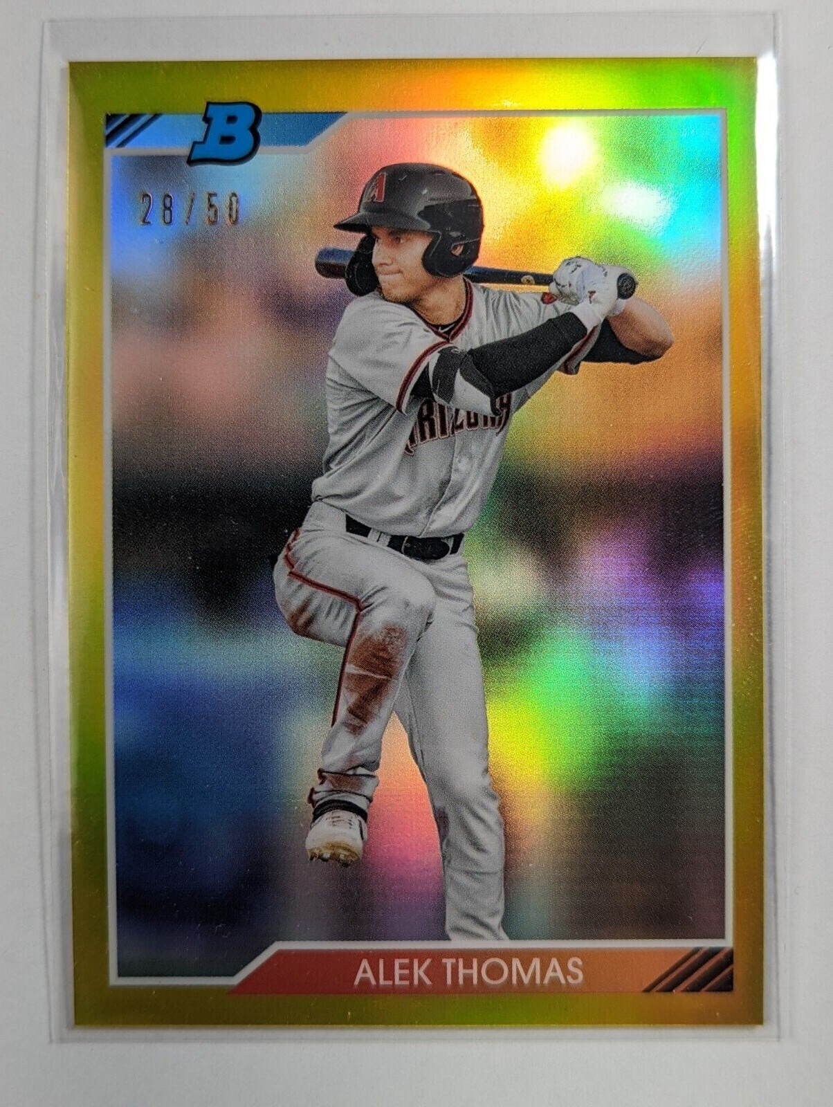 2020 Bowman Heritage Chrome #92CP-AT ALEK THOMAS Gold