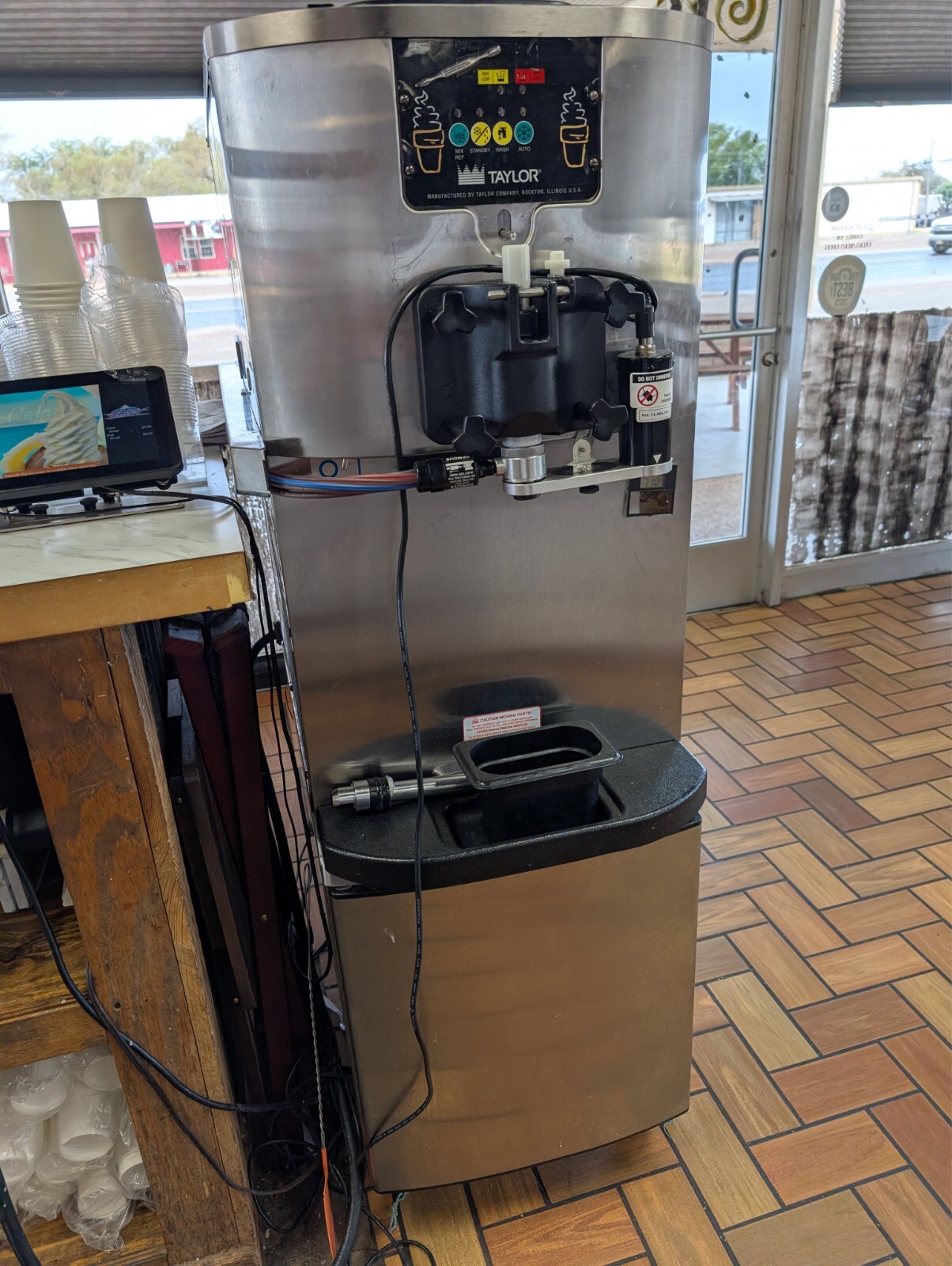 taylor used C707 Ice Cream Machine with Flavor Burst eBay